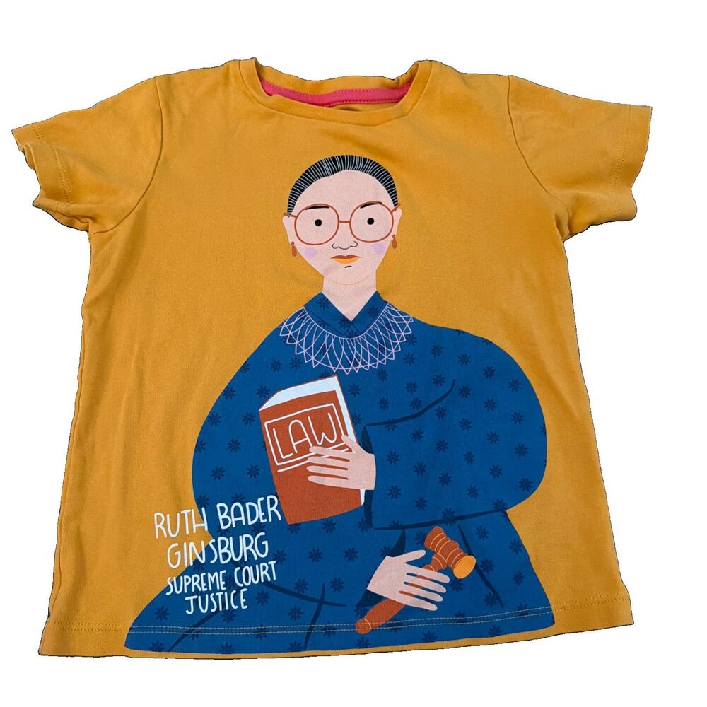 Ruth Bader Ginsburg Supreme Court Justice Kids Shirt Size 5T